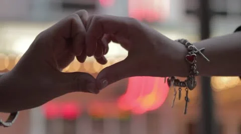 Heart Hands Theater Stock Footage 10772770