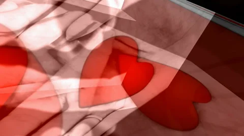 Heart Hands Turning Stockbeeldmateriaal 34285521