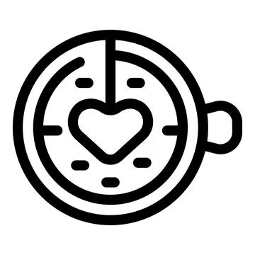 Heart hanging inside stopwatch measuring love and romance time Stock Illustration