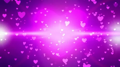 Heart Heaven Background Stock Footage 305128364