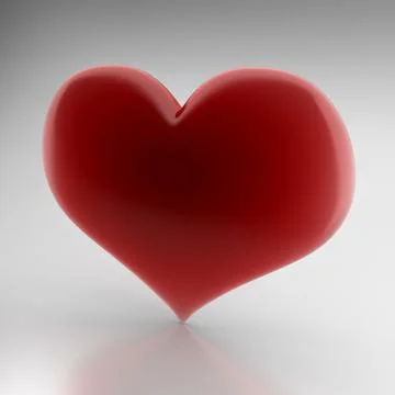 Heart Icon 3D Model