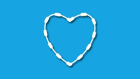 Heart icon Stock Footage 159239316