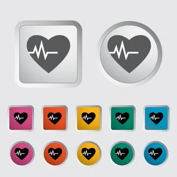 Heart icon Stock Illustration