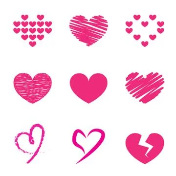 Heart icon Stock Illustration