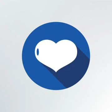 Heart icon. Stock Illustration