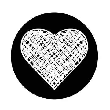 Heart Icon Illustrazione stock