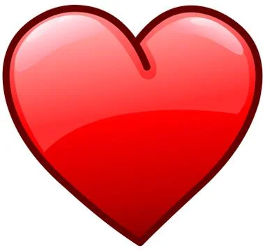 Heart icon Illustrazione stock