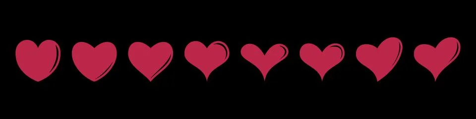 Heart icon. Stock Illustration