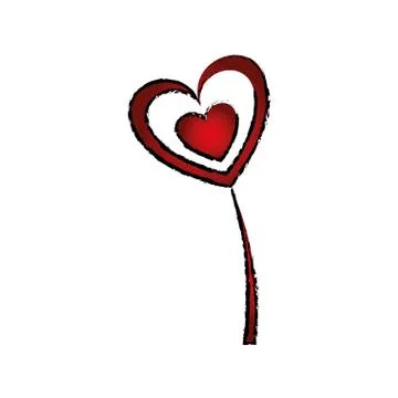 Heart icon image Ilustração Stock
