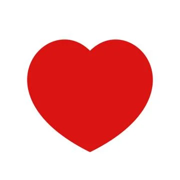 Heart icon isolated Stock Illustration