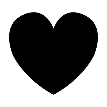 Heart icon vector for graphic design, logo, website, social media, mobile a.. Stock-Illustration
