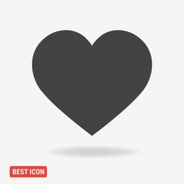 Heart Icon Vector. icon eps10. Stock Illustration