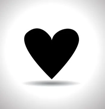 Heart Icon Vector Stock Illustration