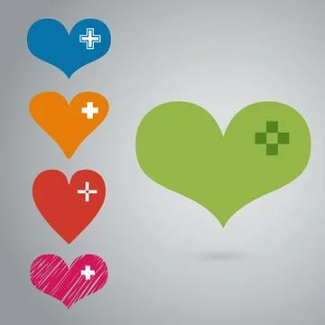 Heart Icon Vector Stock Illustration