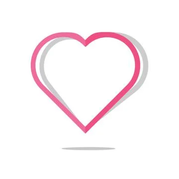 Heart Icon Vector Stock Illustration