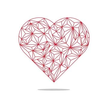 Heart Icon Vector Stock Illustration
