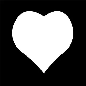 Heart icon vector illustration Stock Illustration