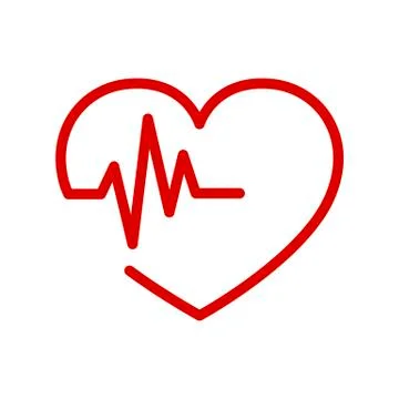 Heart icon. Vector illustration. Stock Illustration