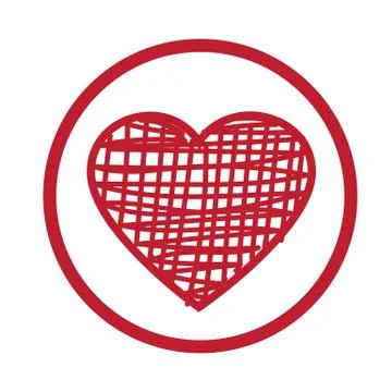 Heart icon vector illustration Stock Illustration