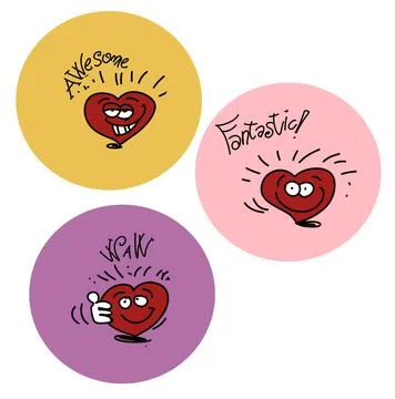Heart icona web Stock Illustration