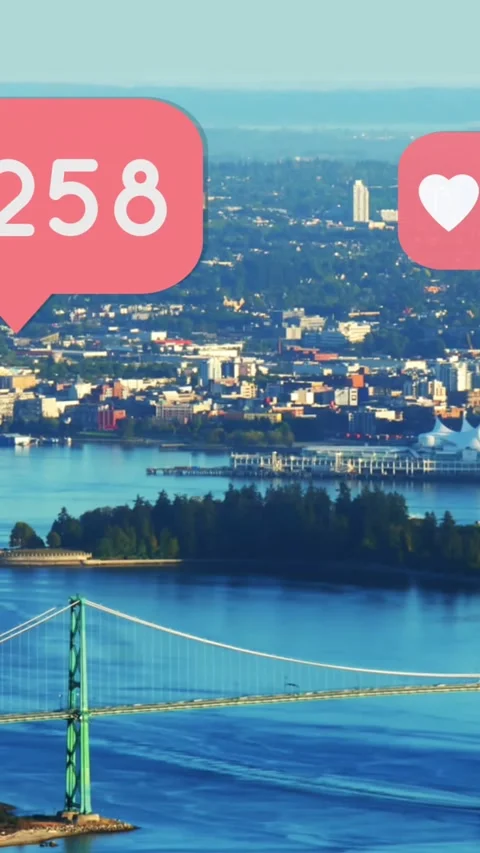 Heart icons with numbers counting up 4k Stock Footage 341952870