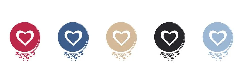 Heart. Illustrazione stock
