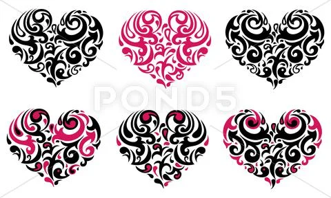 Heart illustration. Stock Illustration