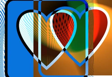Heart illustration Stock Illustration