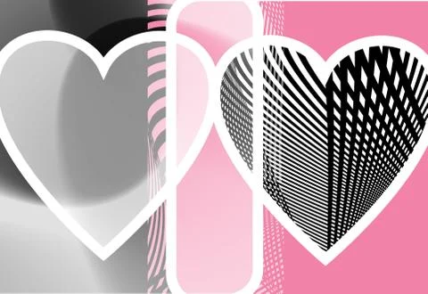 Heart illustration Stock Illustration