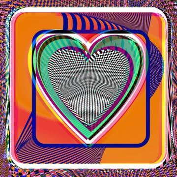Heart illustration Stock Illustration