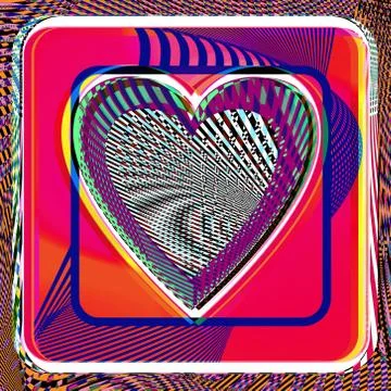 Heart illustration Stock Illustration