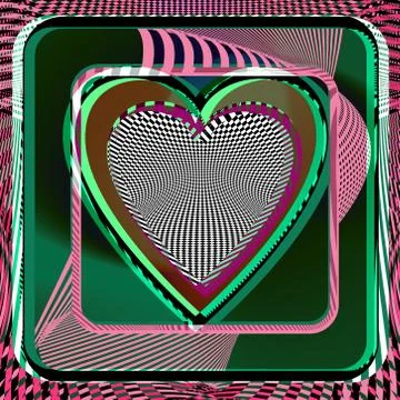 Heart illustration Stock Illustration