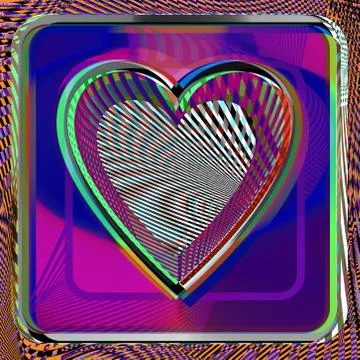 Heart illustration Stock Illustration