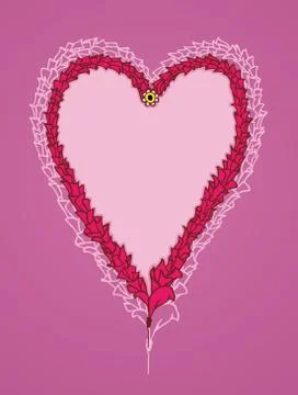 Heart illustration Stock Illustration