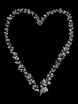 Heart illustration Stock Illustration