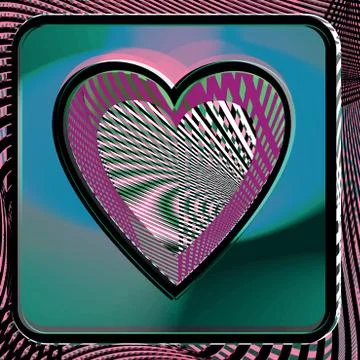 Heart illustration Stock Illustration