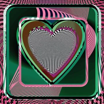 Heart illustration Stock Illustration