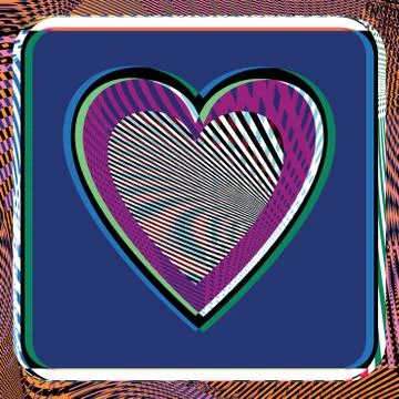 Heart illustration Stock Illustration