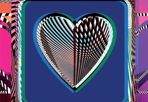 Heart illustration Stock Illustration
