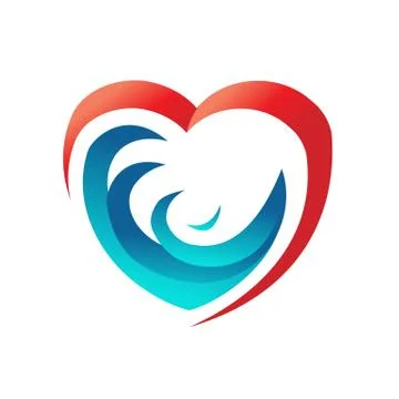 Heart illustration Stock Illustration