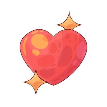 Heart illustration Stock Illustration