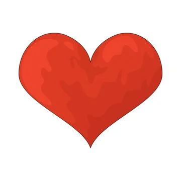 Heart illustration Stock Illustration