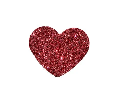 Heart isolated on white background Фото