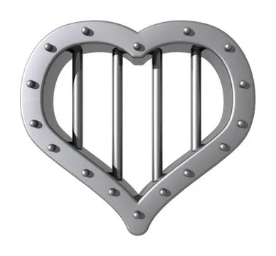 Heart jail Stock Illustration