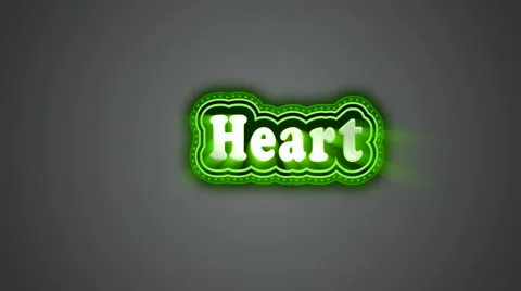 Heart Label Stock Footage 1183419