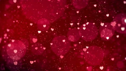 Heart light background with heart particle light filling looped for valenti.. 库存影片 237222735