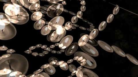 Heart Lights Turning Stockbeeldmateriaal 34286971