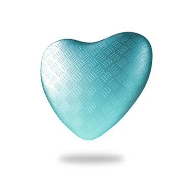 Heart lines mesh 3d Stock Illustration
