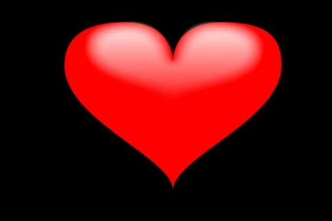 Heart lips 库存影片 90054