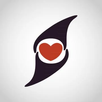 Heart logo Stock Illustration